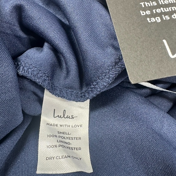 Lulus heavenly hues maxi dress Navy Blue - Picture 7 of 13